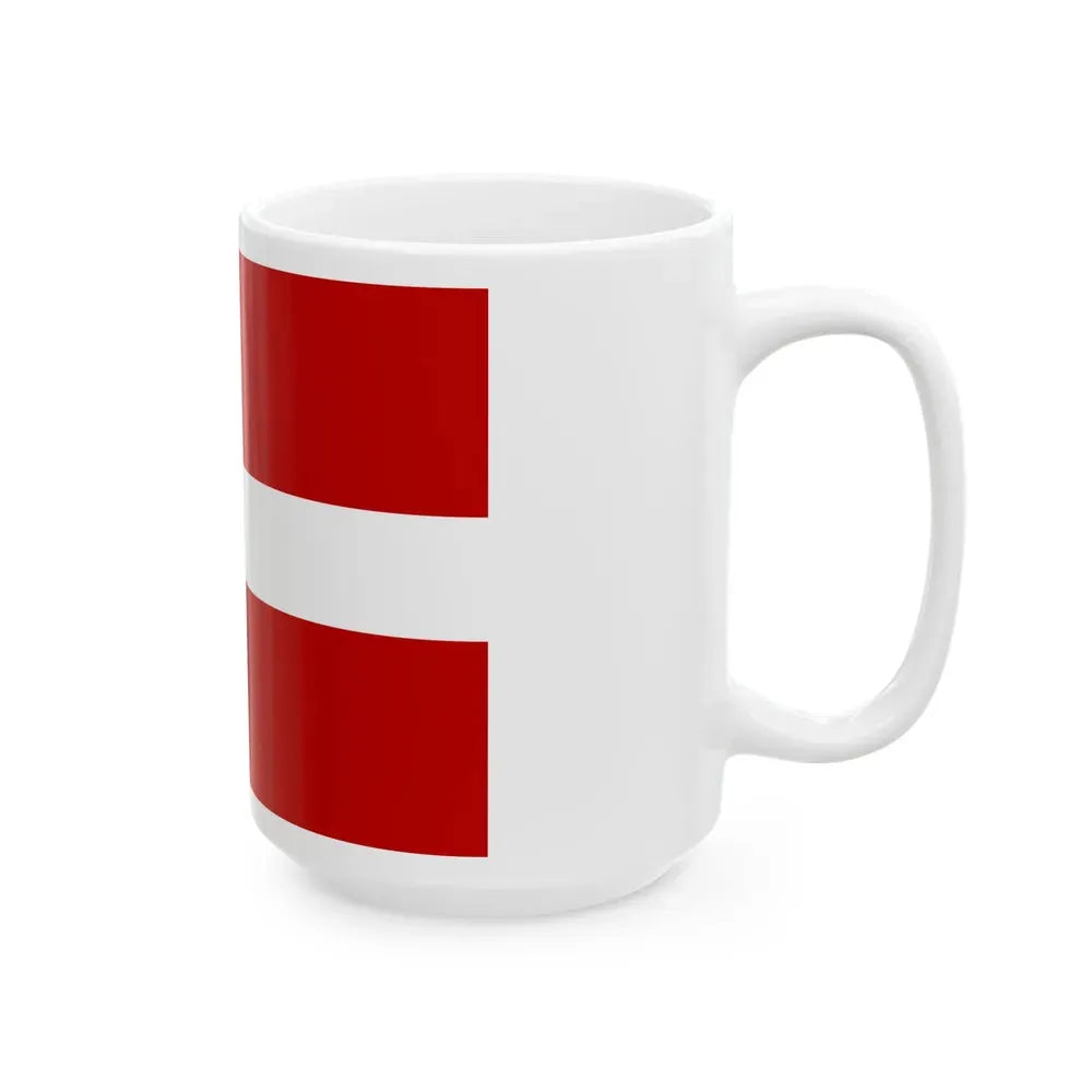 Flag of Volyn Oblast Ukraine - White Coffee Mug - Go Mug Yourself