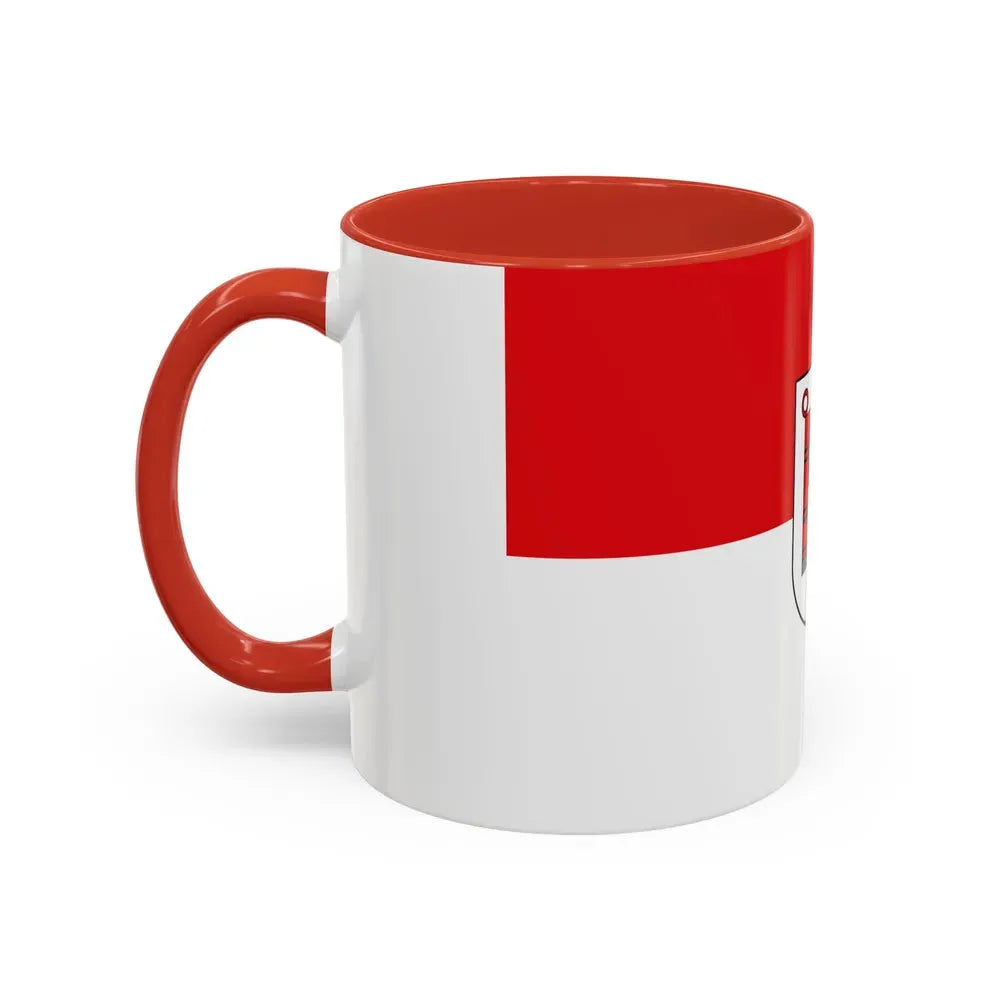 Flag of Vorarlberg Austria - Accent Coffee Mug - Go Mug Yourself