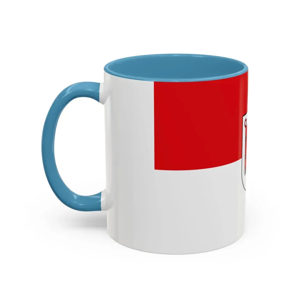 Flag of Vorarlberg Austria - Accent Coffee Mug - Go Mug Yourself