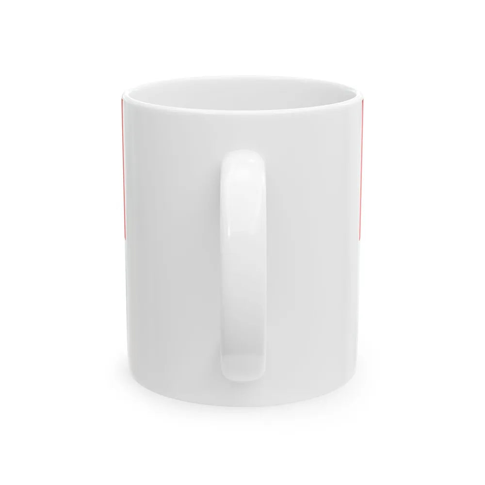 Flag of Vorarlberg state (Austria) White Coffee Mug - Go Mug Yourself