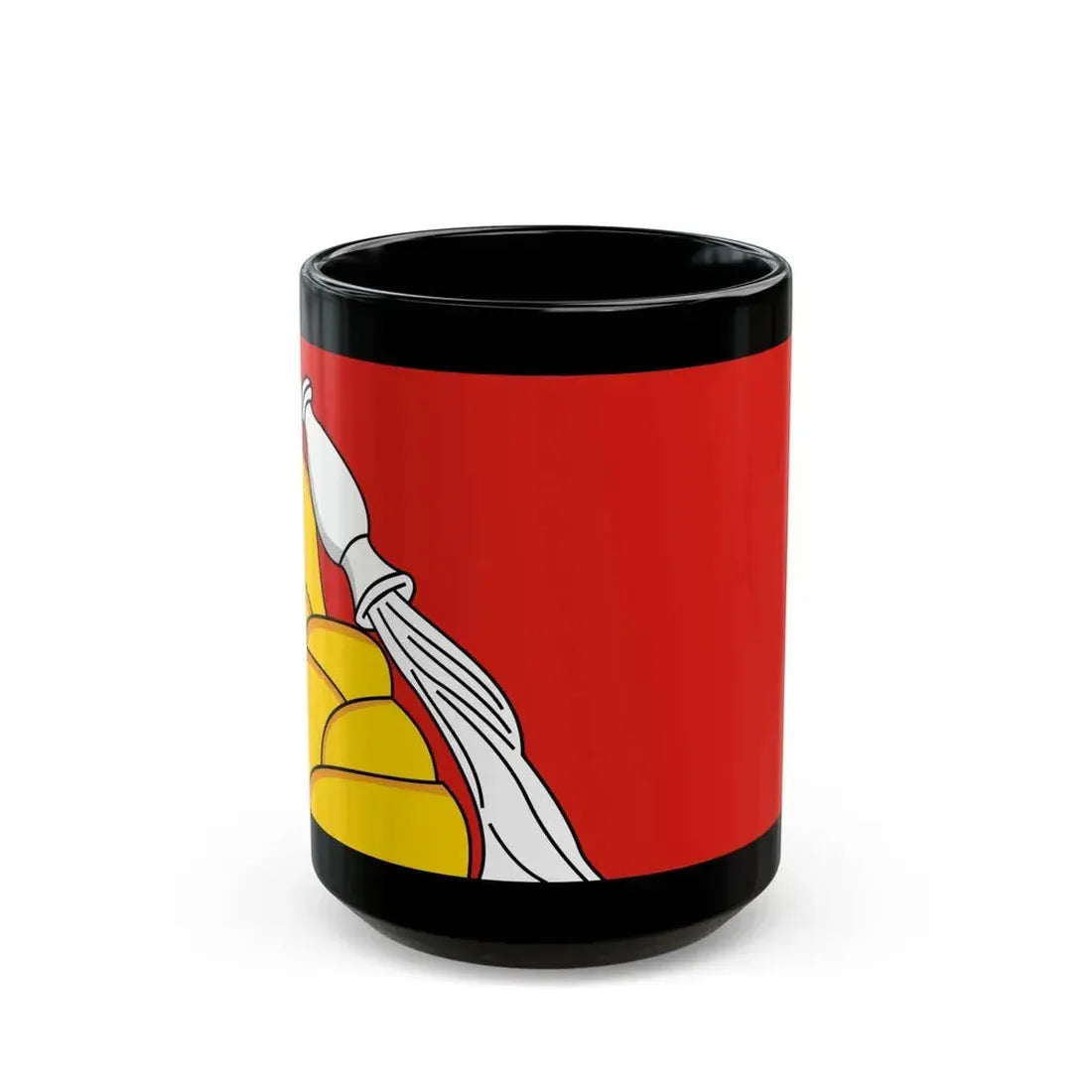 Flag of Voronezh Oblast Russia - Black Coffee Mug 15oz - Go Mug Yourself