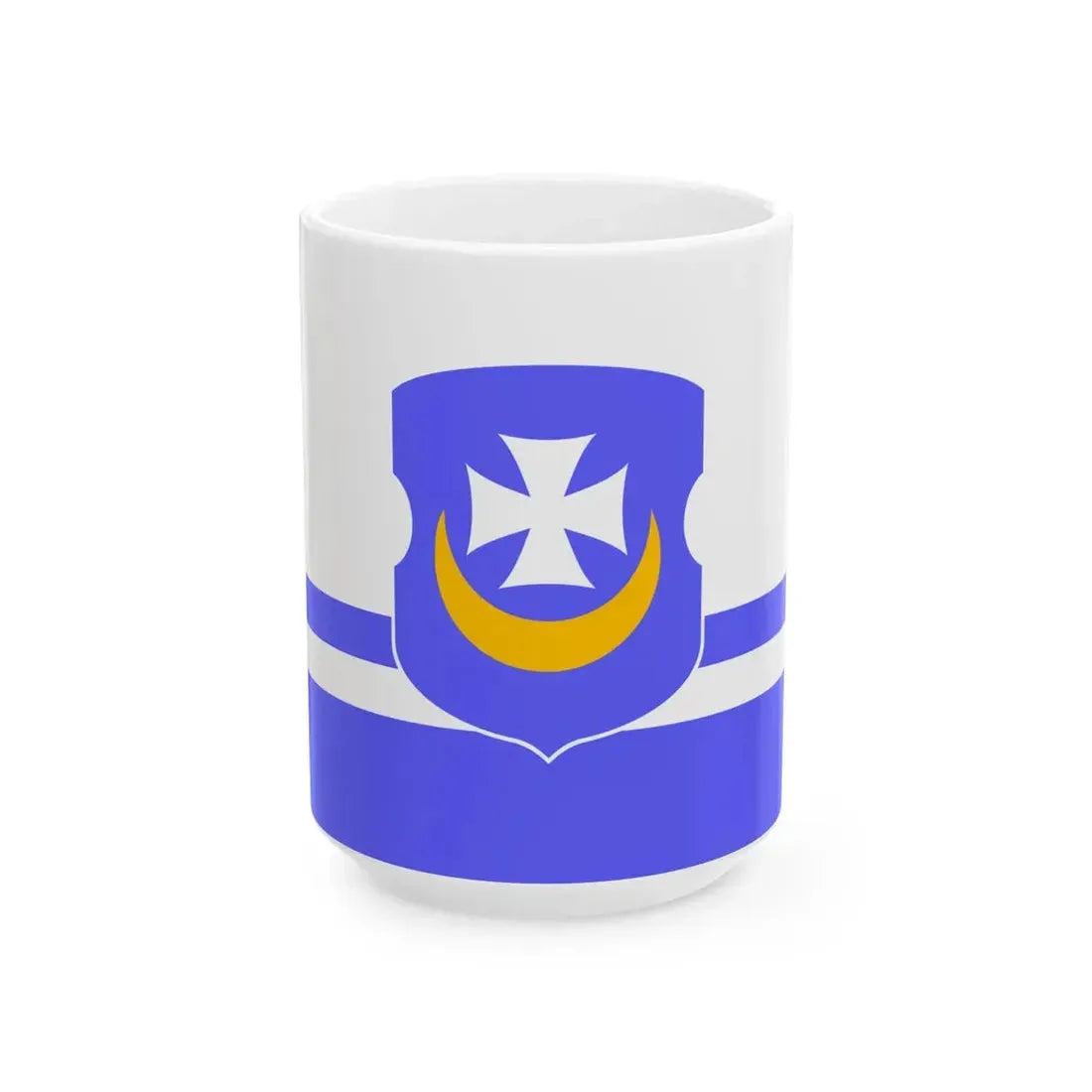 Flag of Vorsza Belarus (Belarus) White Coffee Mug 15oz - Go Mug Yourself