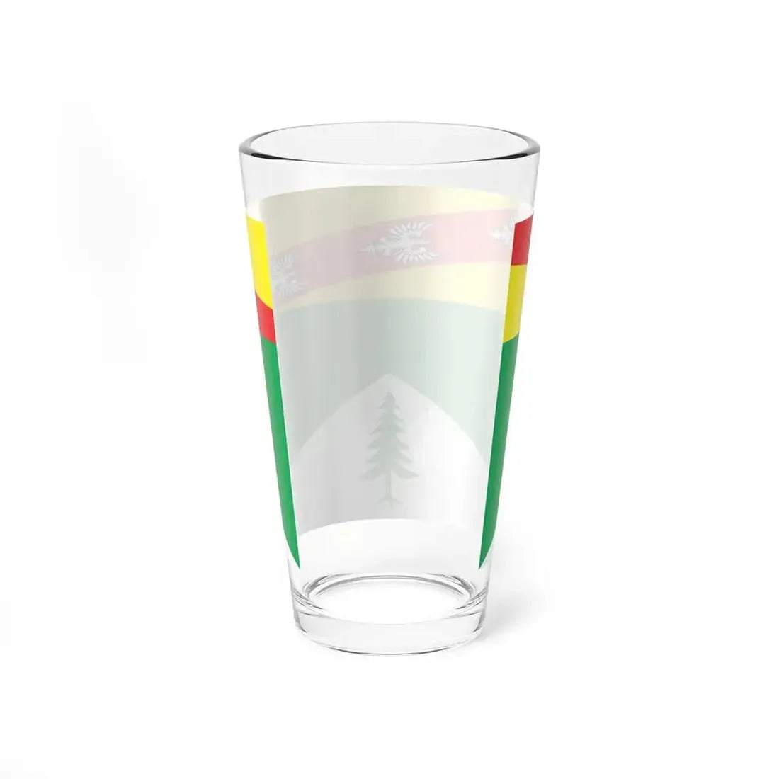Flag of Vosges France 2 - Pint Glass 16oz - Go Mug Yourself