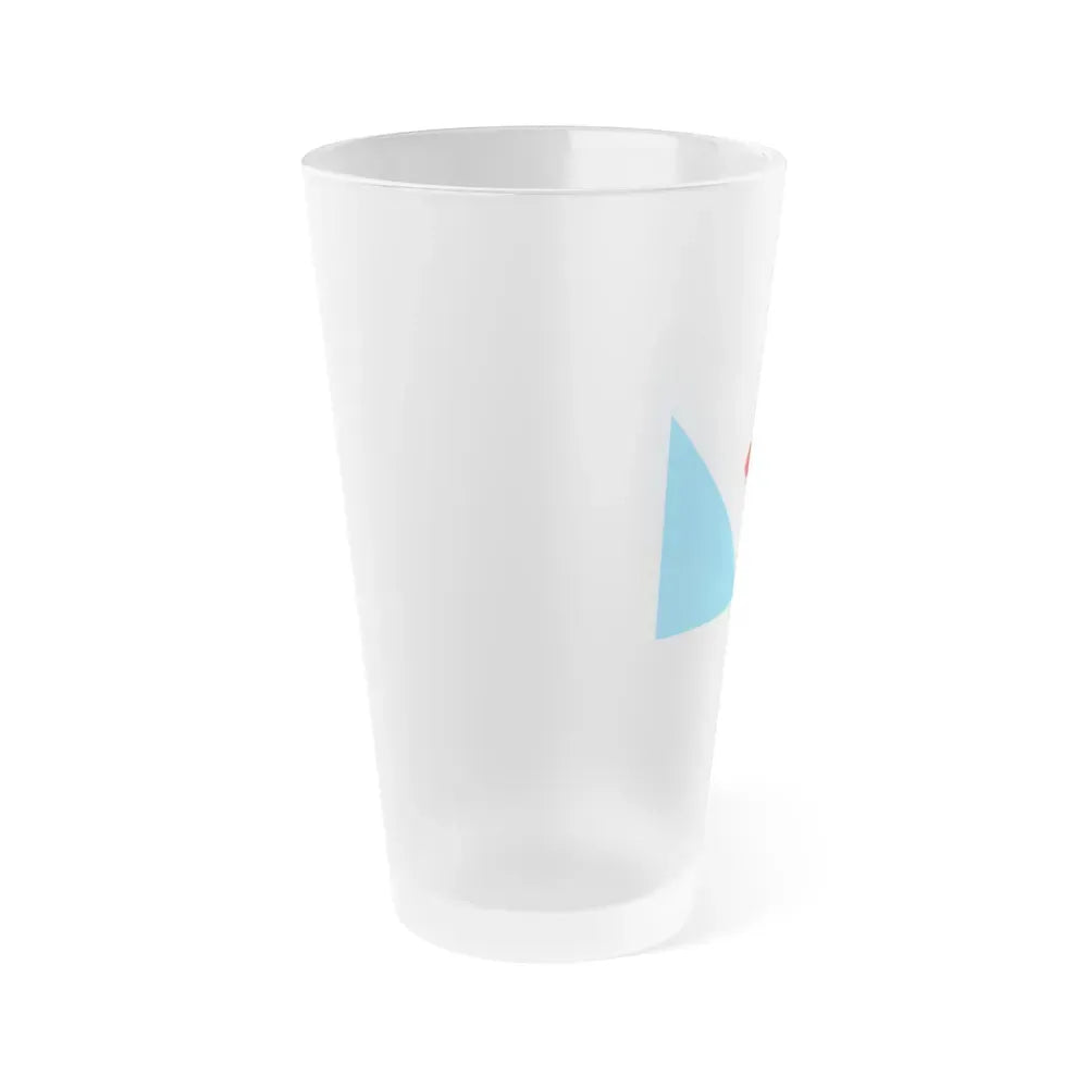 Flag of Votes Estonia - Frosted Pint Glass 16oz - Go Mug Yourself