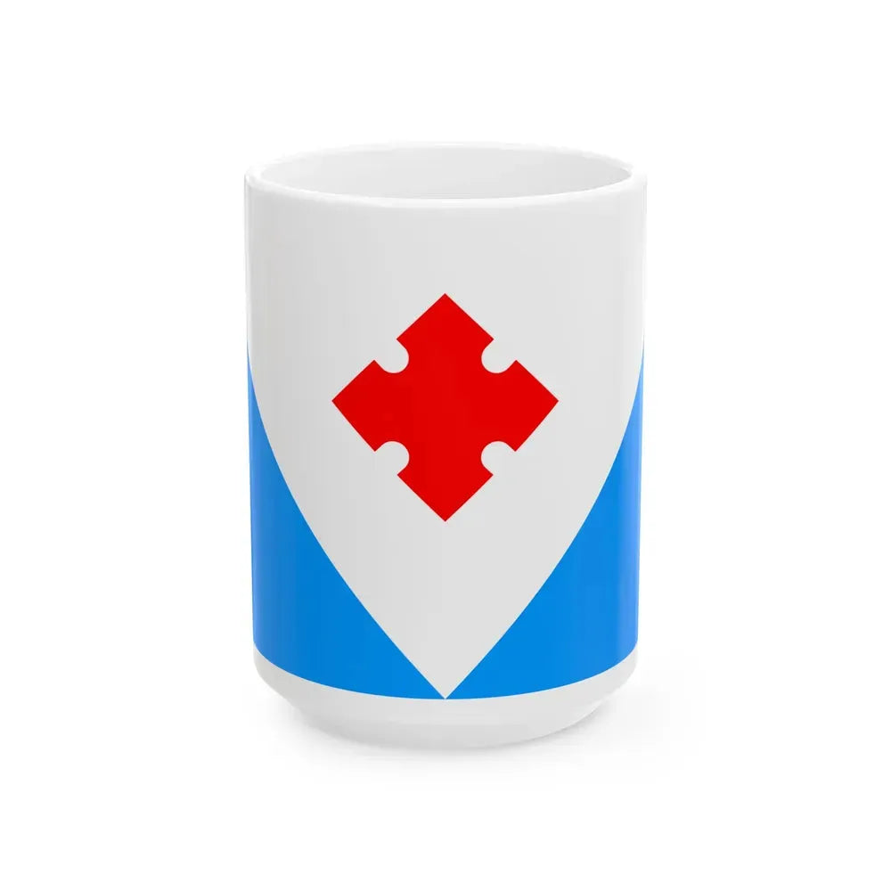 Flag of Votes Estonia - White Coffee Mug 15oz - Go Mug Yourself