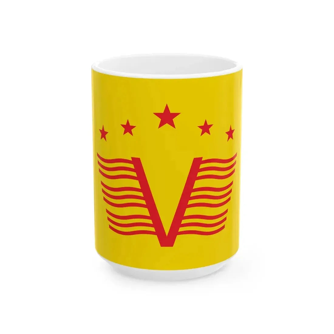 Flag of VRCC (China) White Coffee Mug 15oz - Go Mug Yourself