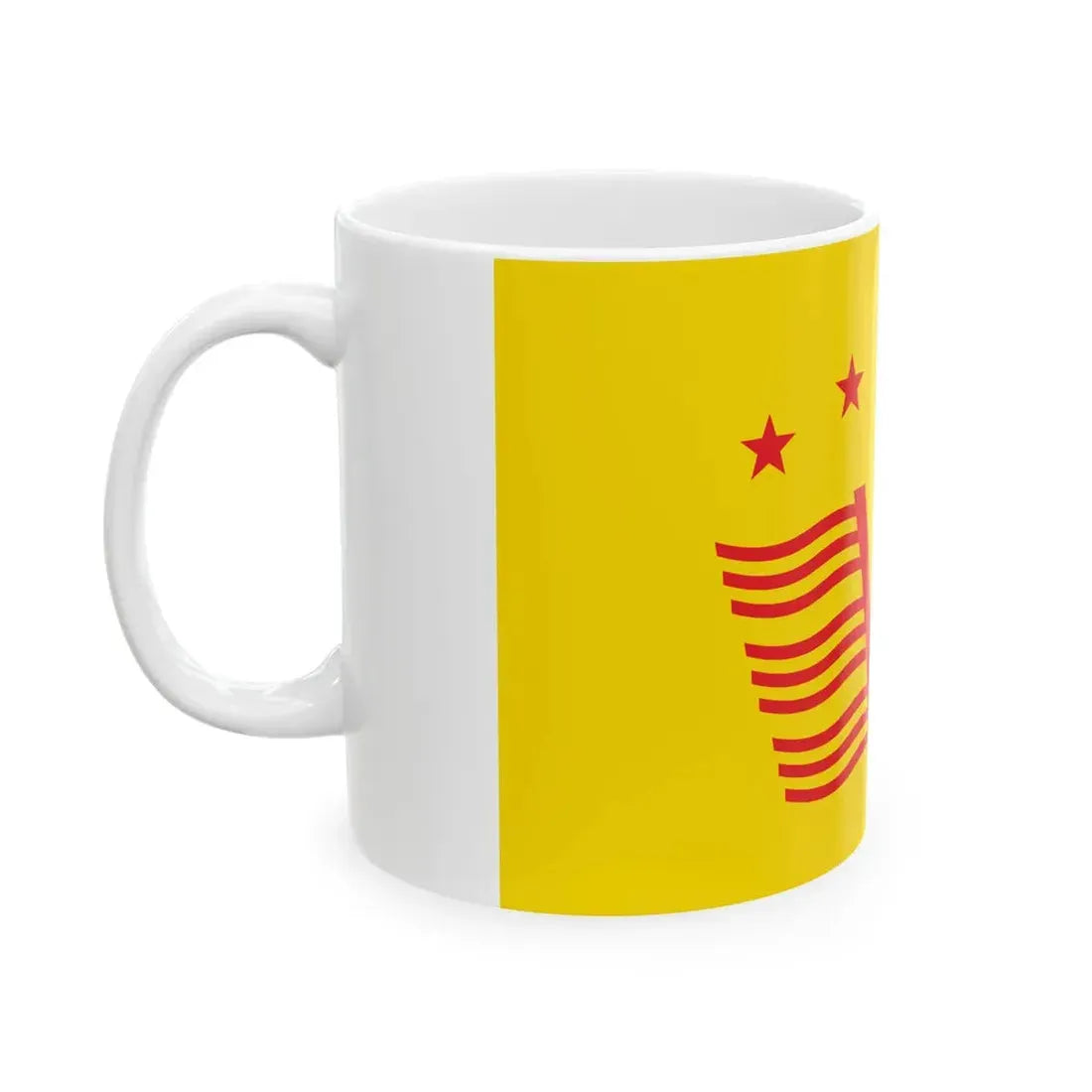 Flag of VRCC (China) White Coffee Mug - Go Mug Yourself