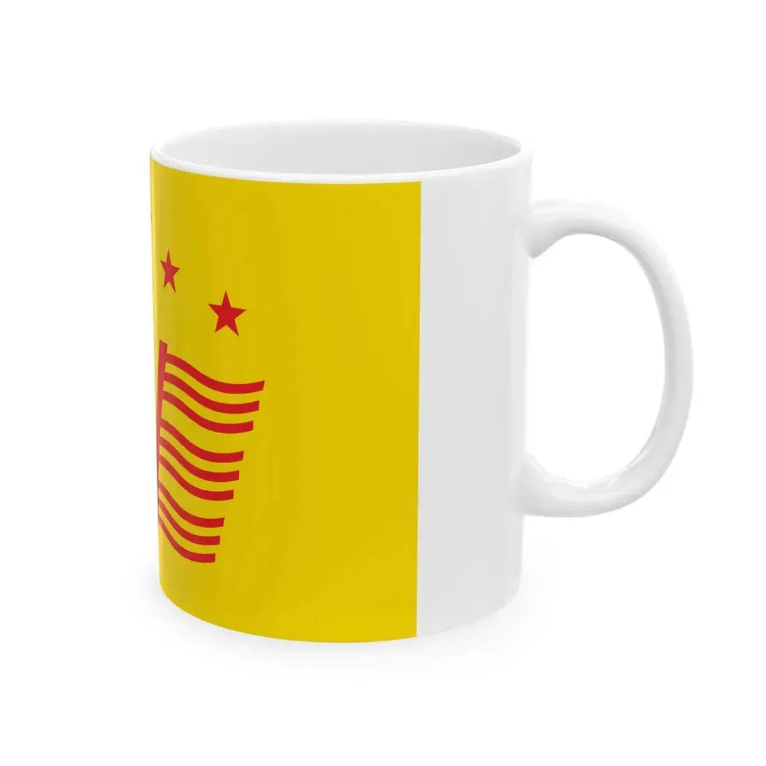 Flag of VRCC (China) White Coffee Mug - Go Mug Yourself
