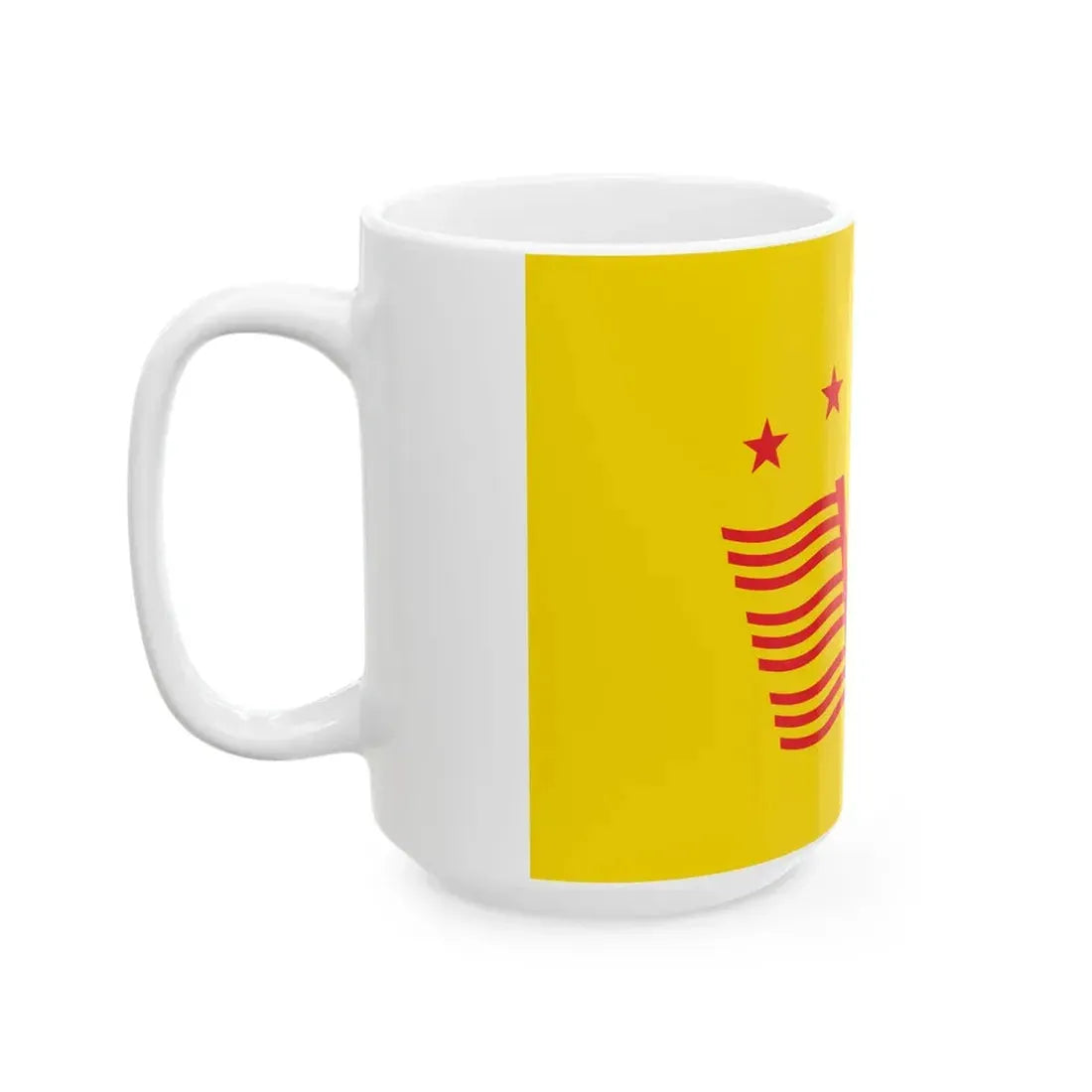 Flag of VRCC (China) White Coffee Mug - Go Mug Yourself