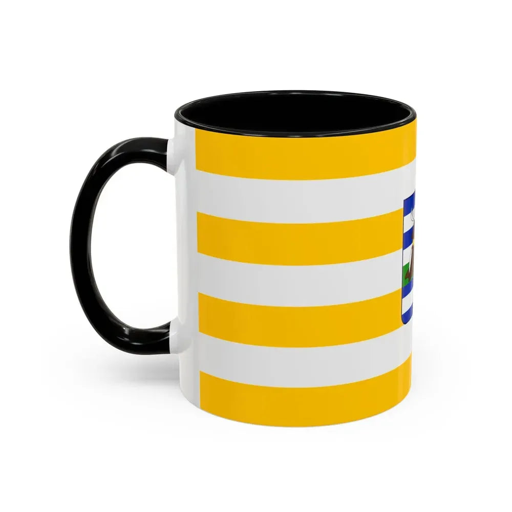 Flag of Vukovar Srijem County Croatia - Accent Coffee Mug - Go Mug Yourself
