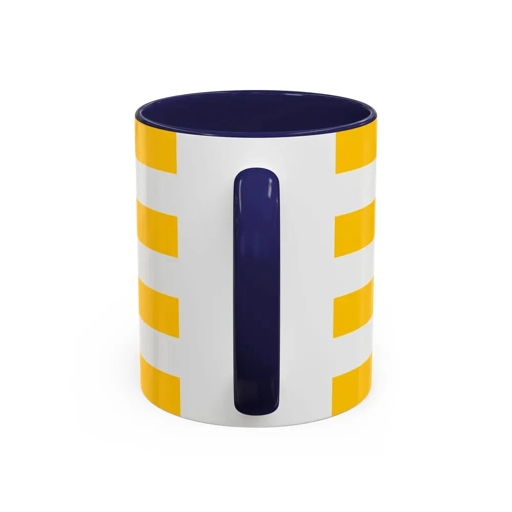 Flag of Vukovar Srijem County Croatia - Accent Coffee Mug - Go Mug Yourself