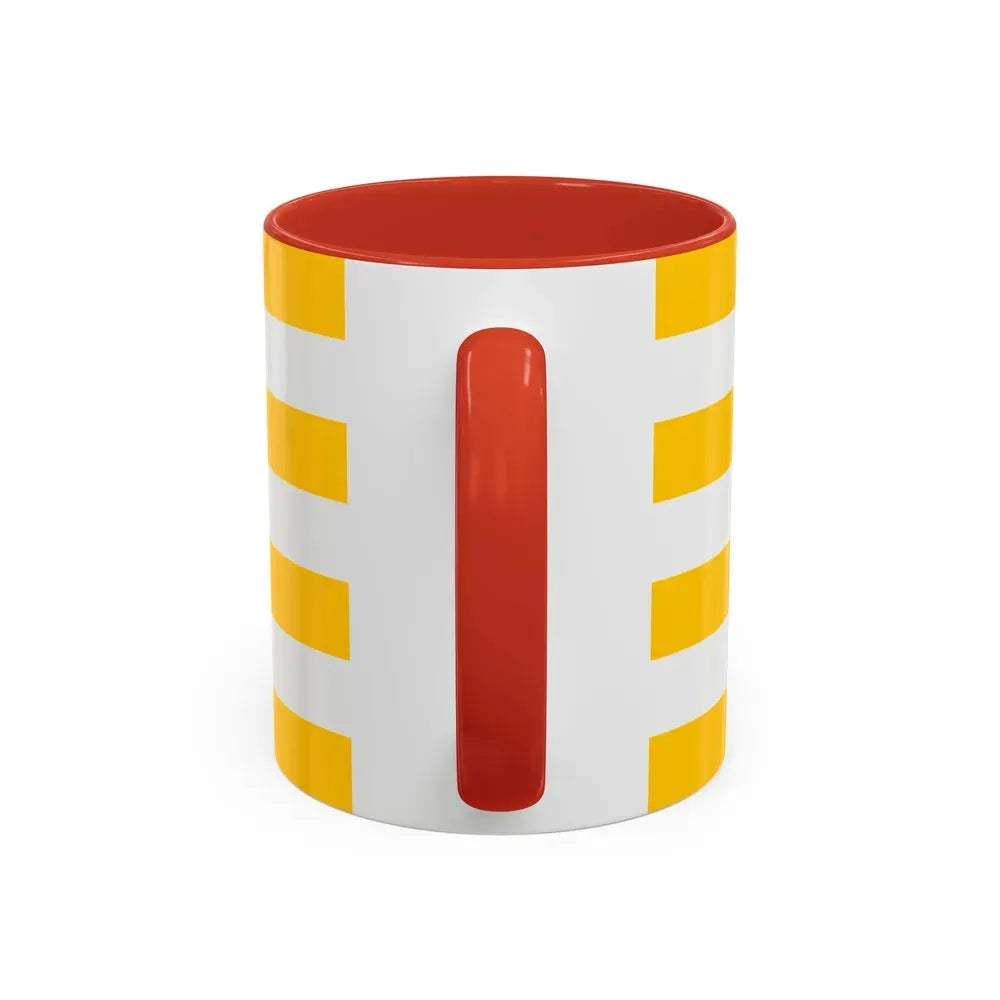 Flag of Vukovar Srijem County Croatia - Accent Coffee Mug - Go Mug Yourself