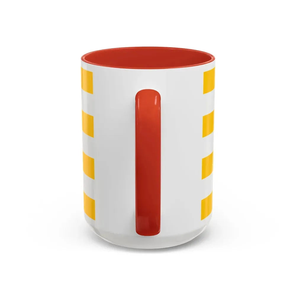 Flag of Vukovar Srijem County Croatia - Accent Coffee Mug - Go Mug Yourself