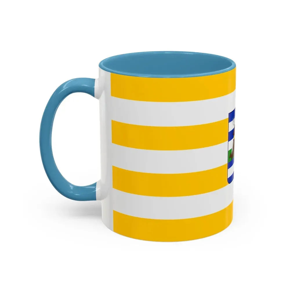 Flag of Vukovar Srijem County Croatia - Accent Coffee Mug - Go Mug Yourself