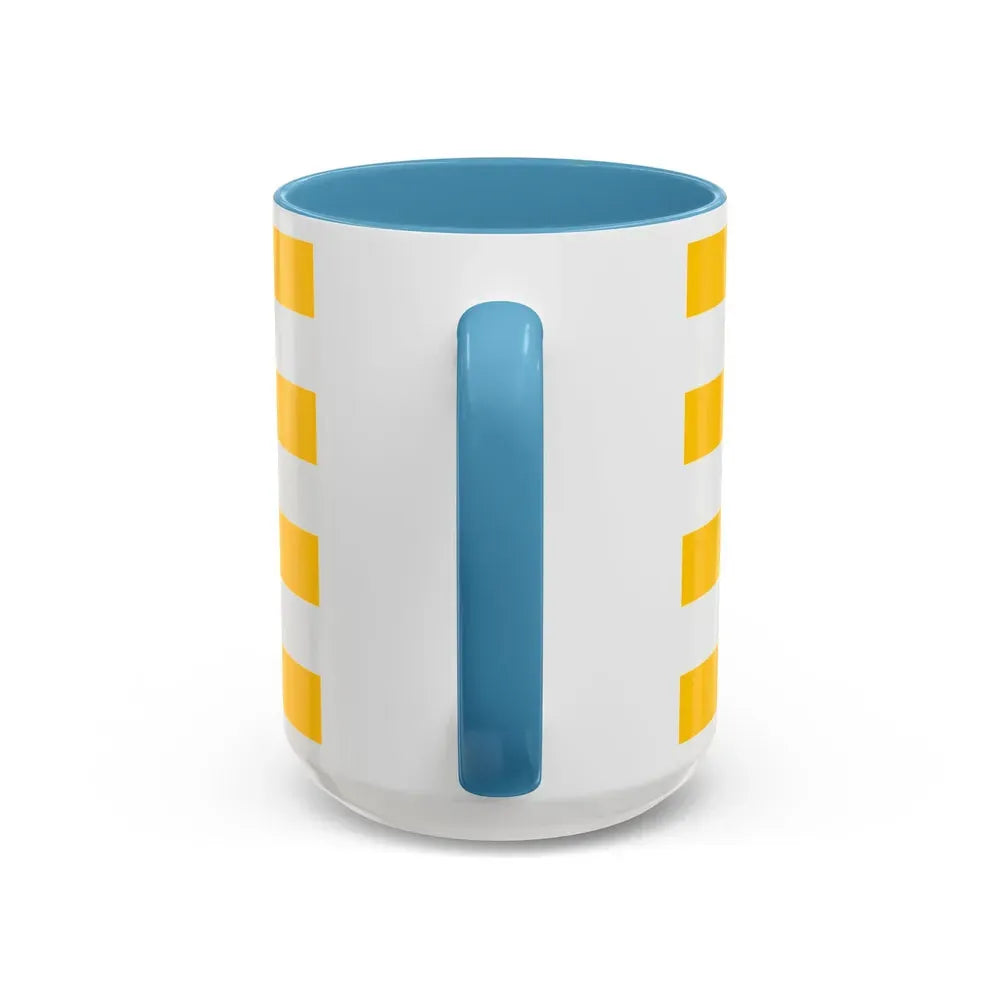Flag of Vukovar Srijem County Croatia - Accent Coffee Mug - Go Mug Yourself