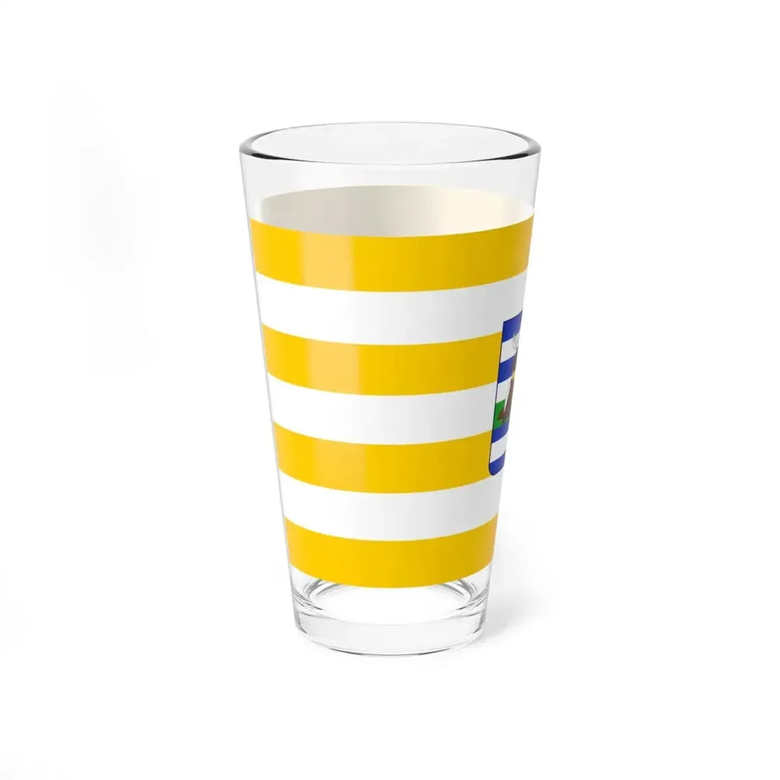 Flag of Vukovar Srijem County Croatia - Pint Glass 16oz - Go Mug Yourself