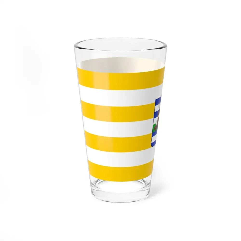 Flag of Vukovar Srijem County Croatia - Pint Glass 16oz - Go Mug Yourself