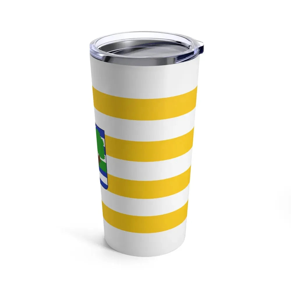 Flag of Vukovar Srijem County Croatia - Tumbler 20oz - Go Mug Yourself