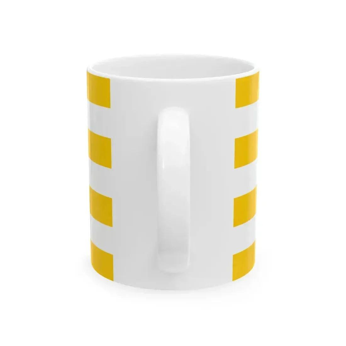 Flag of Vukovar Srijem County Croatia - White Coffee Mug - Go Mug Yourself