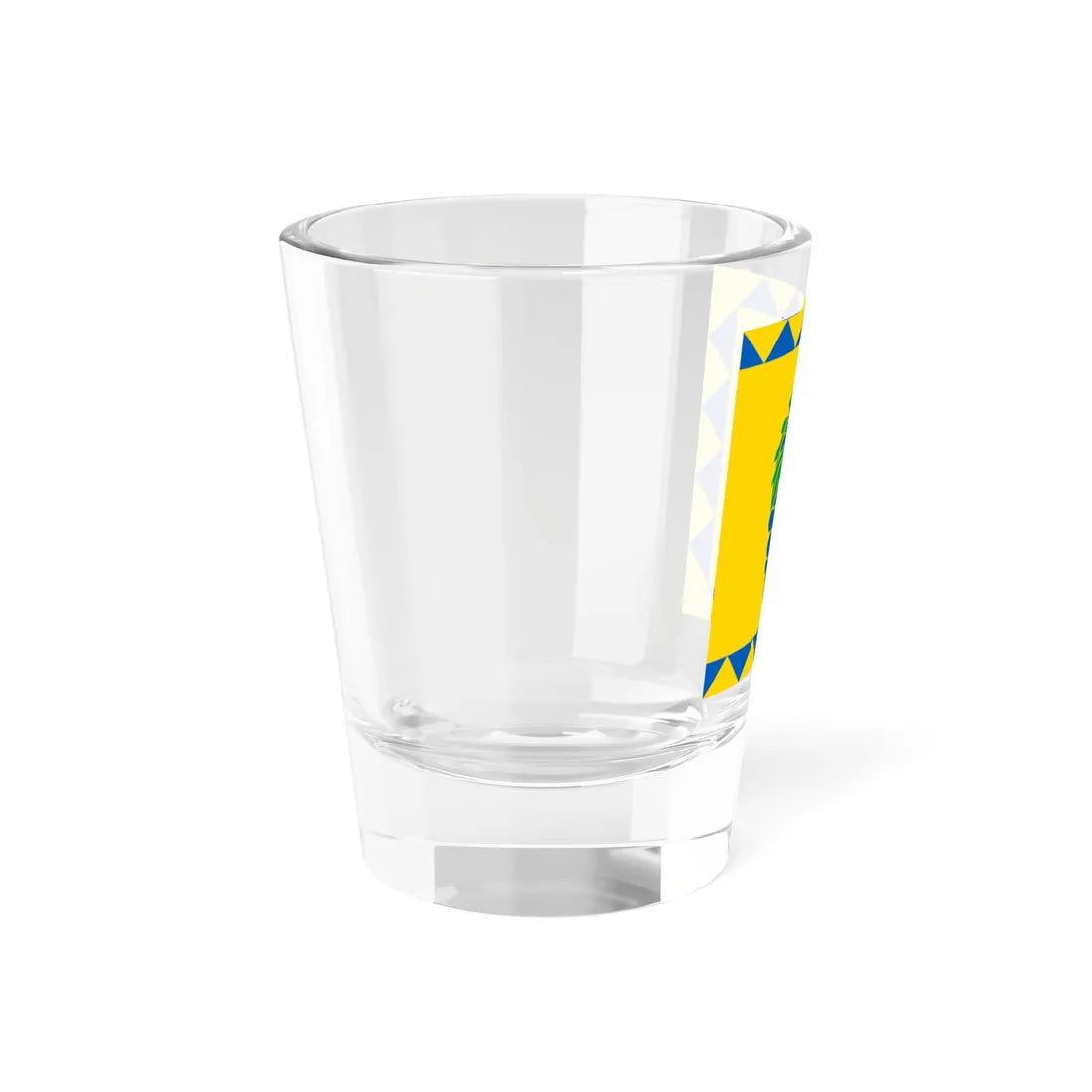 Flag of Vynnyky (Ukraine) Shot Glass 1.5oz - Go Mug Yourself