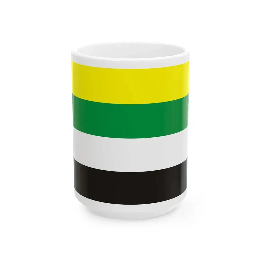 Flag of Waarschoot (Belgium) White Coffee Mug 15oz - Go Mug Yourself
