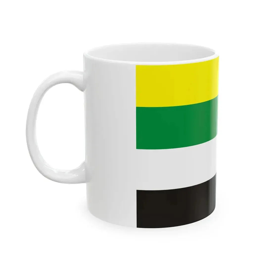Flag of Waarschoot (Belgium) White Coffee Mug - Go Mug Yourself
