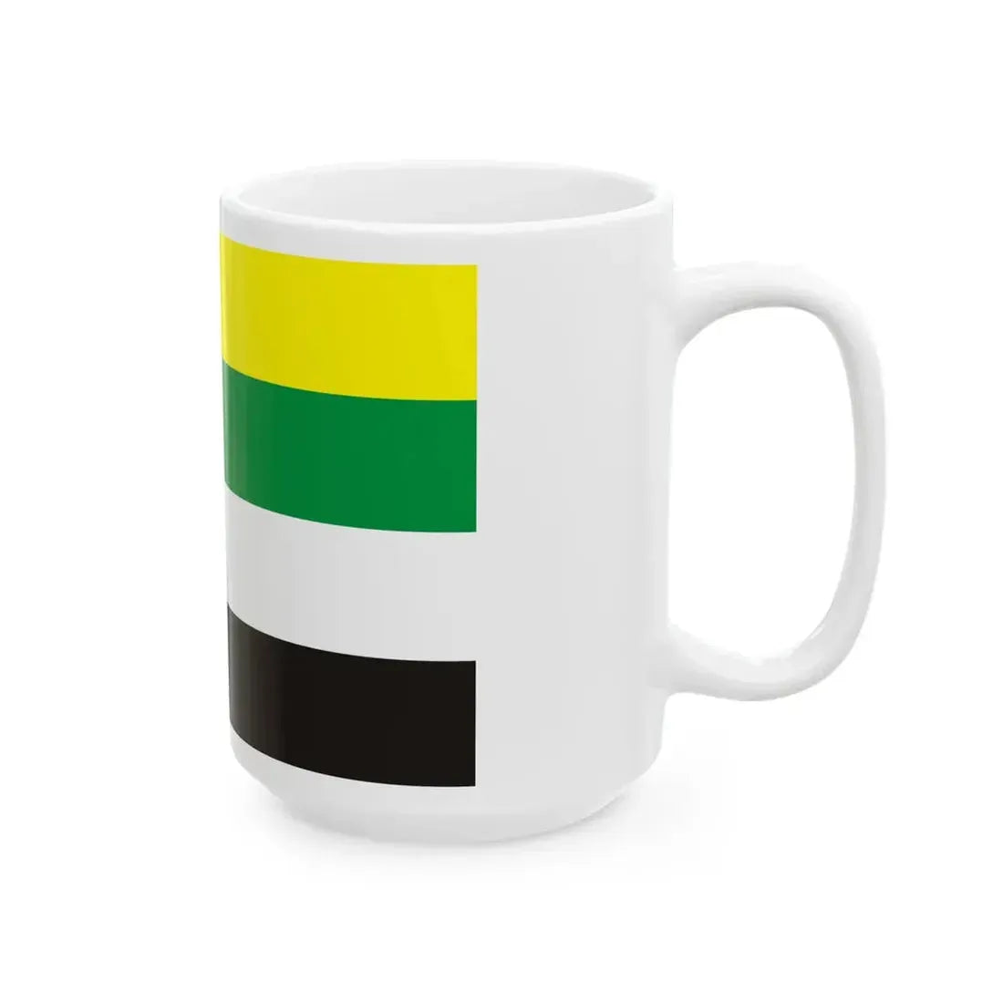 Flag of Waarschoot (Belgium) White Coffee Mug - Go Mug Yourself