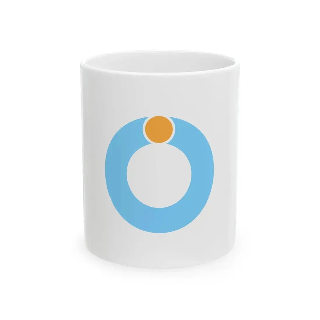 Flag of Wadomari Kagoshima (Japan) White Coffee Mug 11oz - Go Mug Yourself