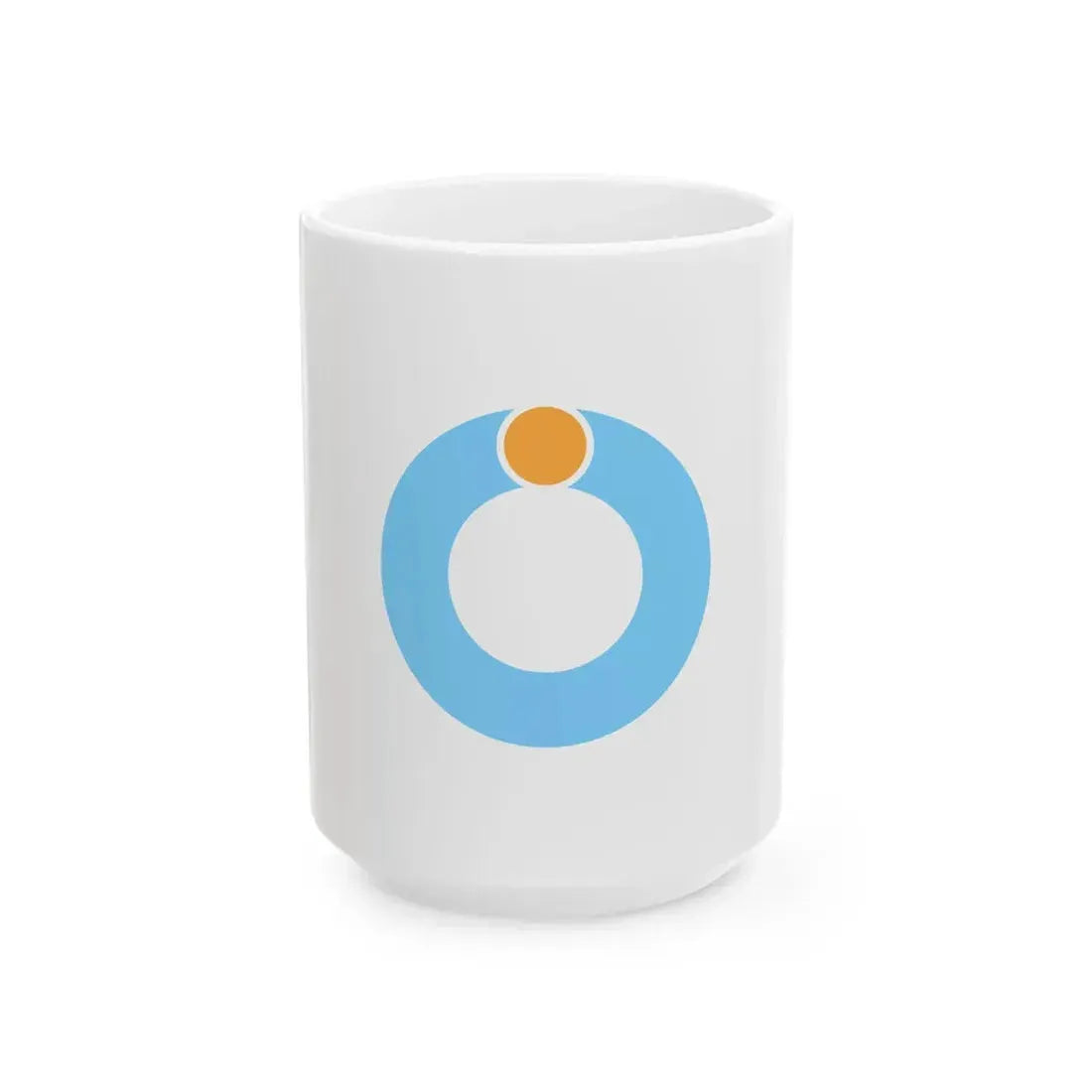 Flag of Wadomari Kagoshima (Japan) White Coffee Mug 15oz - Go Mug Yourself