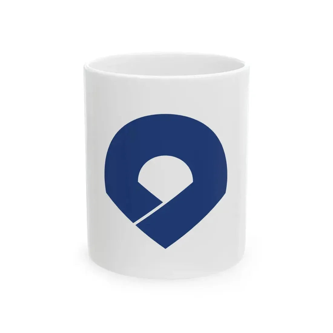 Flag of Wakayama Prefecture Japan - White Coffee Mug 11oz - Go Mug Yourself
