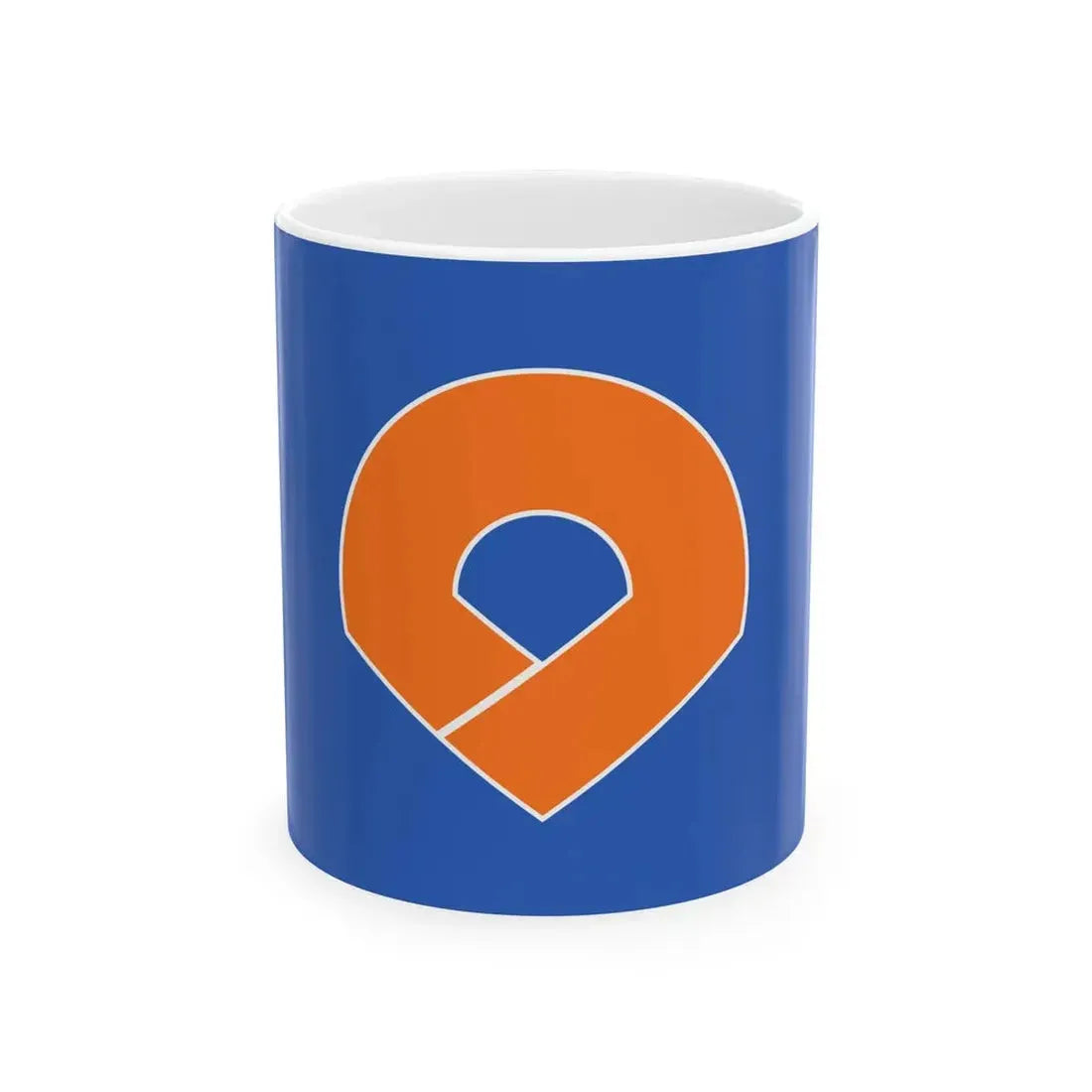 Flag of Wakayama Prefecture variant (Japan) White Coffee Mug 11oz - Go Mug Yourself
