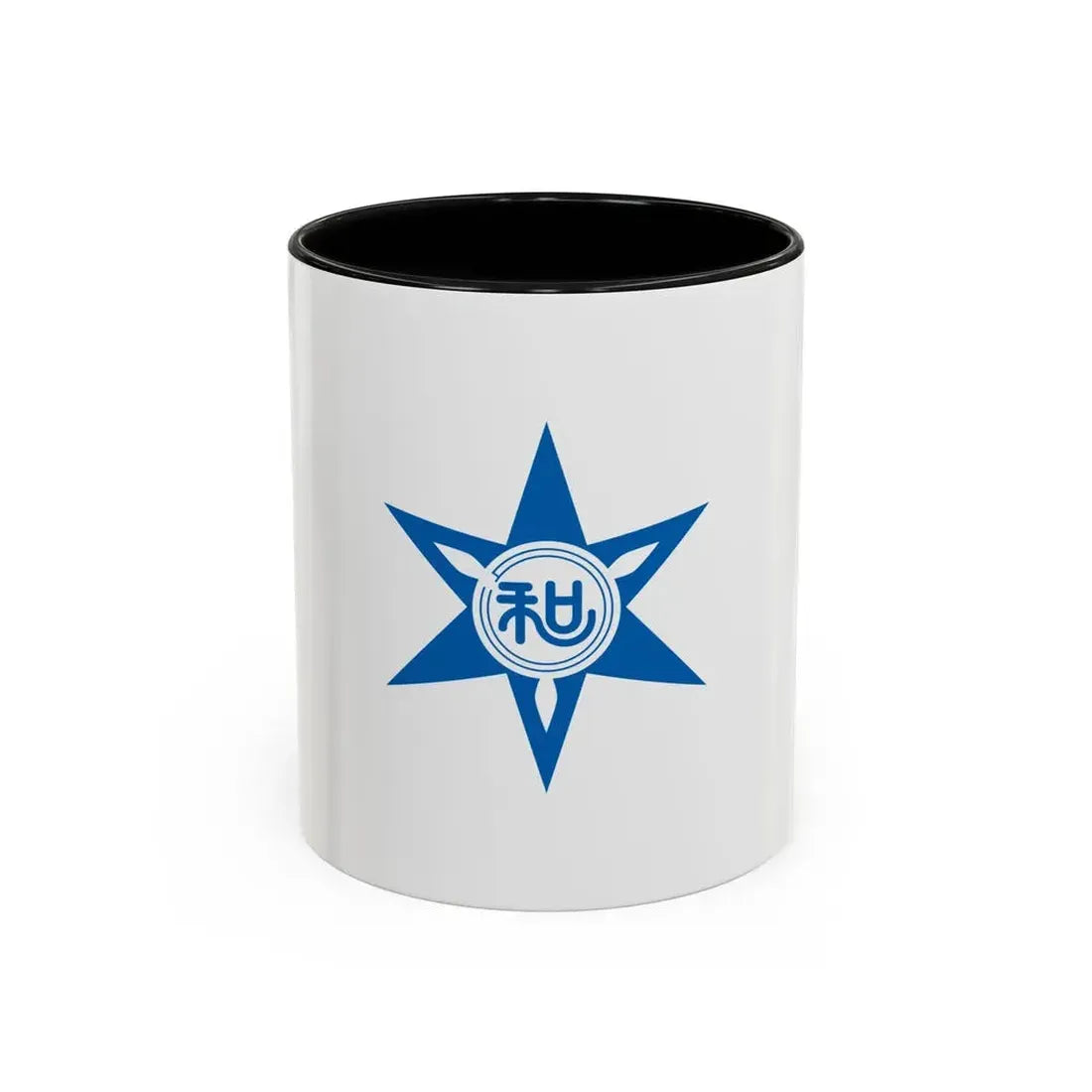 Flag of Wakayama Wakayama Japan - Accent Coffee Mug 11oz Black - Go Mug Yourself