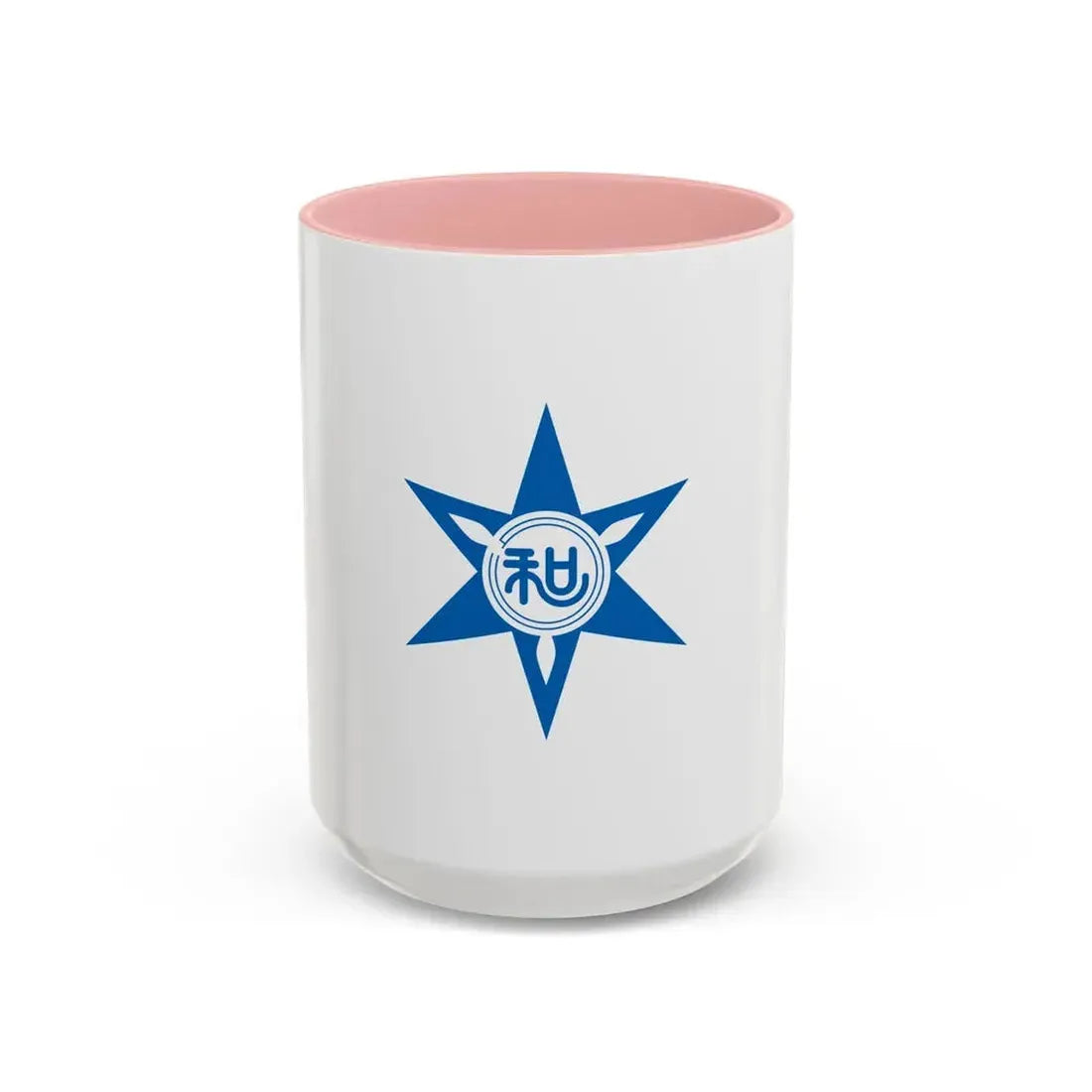 Flag of Wakayama Wakayama Japan - Accent Coffee Mug 15oz Pink - Go Mug Yourself