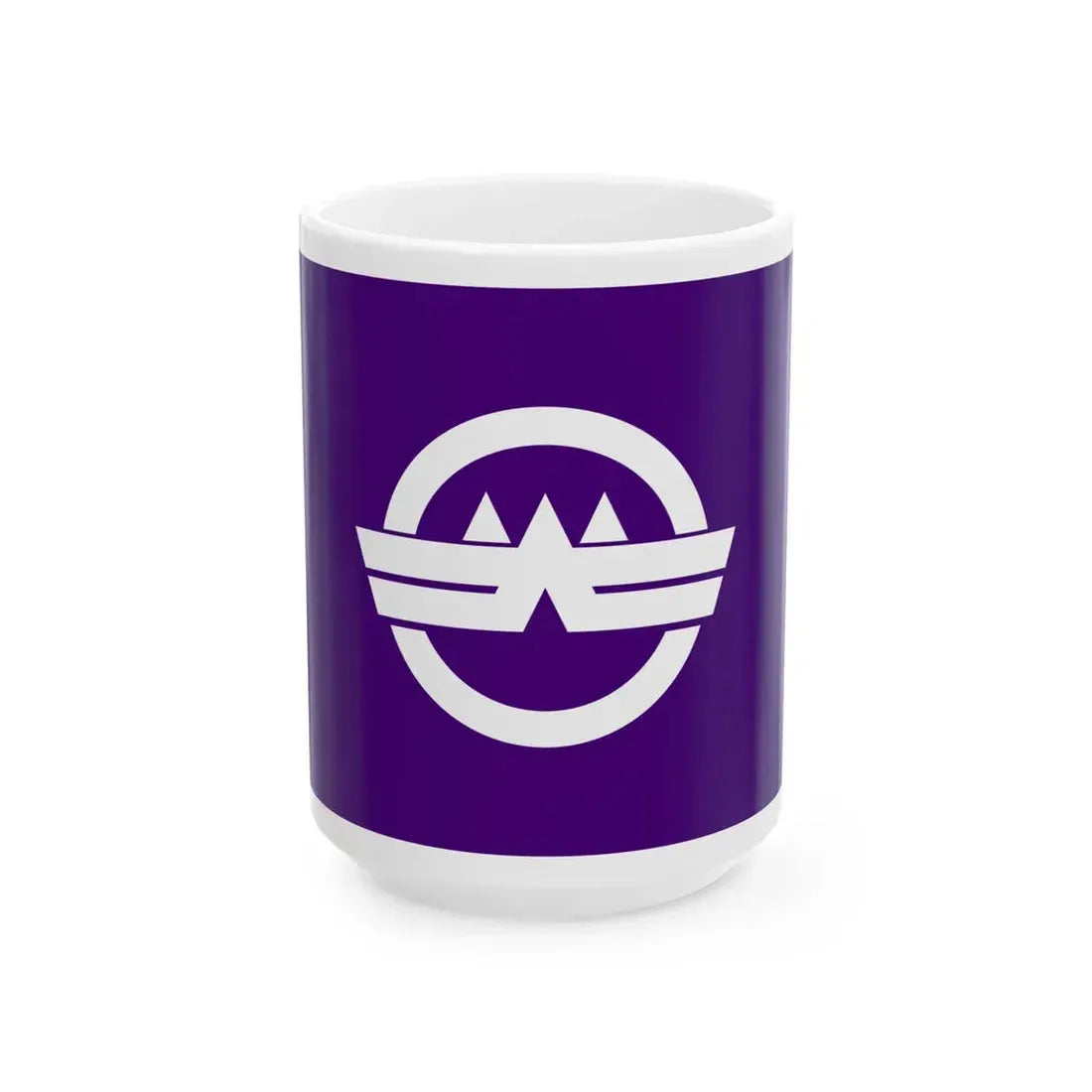 Flag of Wako Saitama (Japan) White Coffee Mug 15oz - Go Mug Yourself