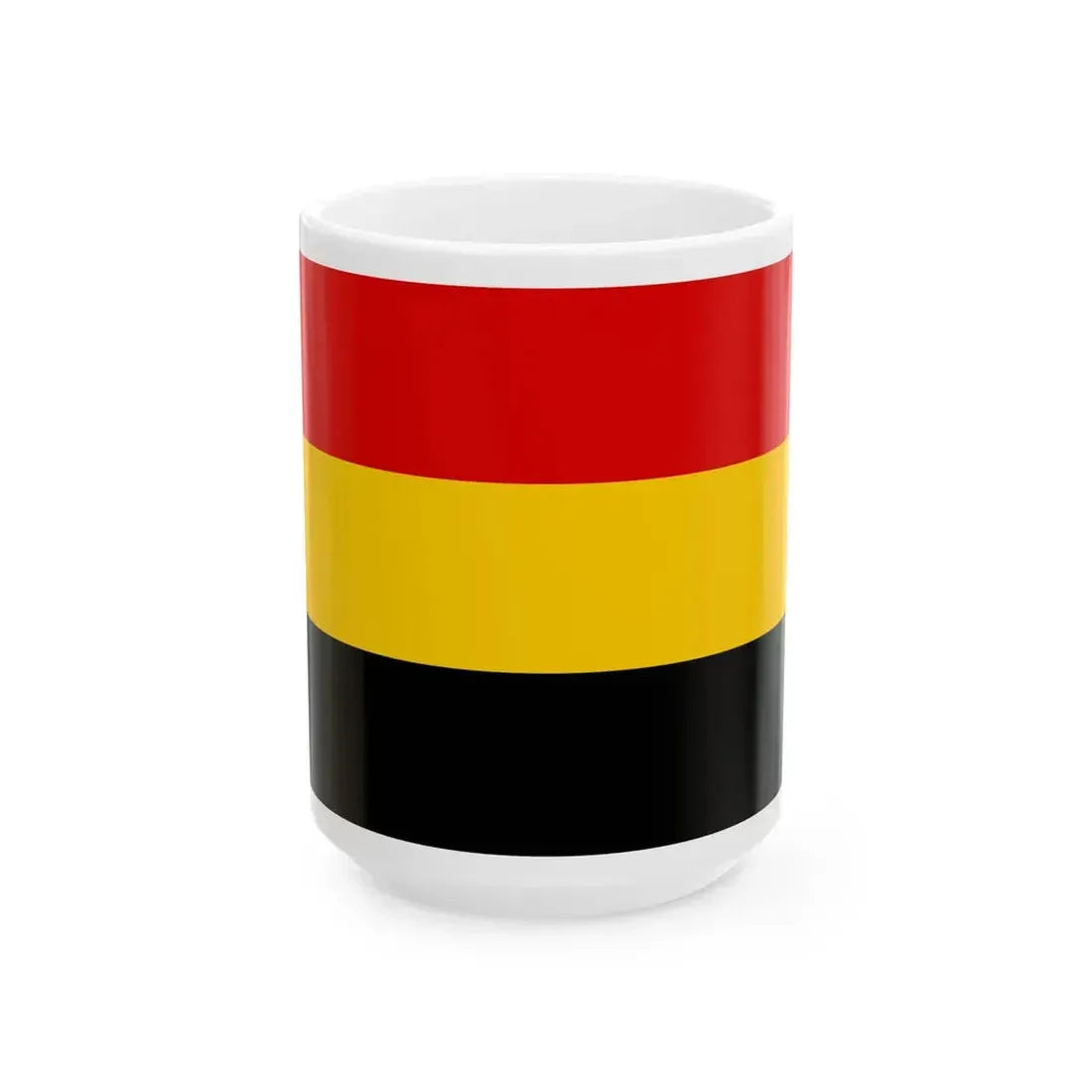 Flag of Waldeck before 1830 (Germany) White Coffee Mug 15oz - Go Mug Yourself