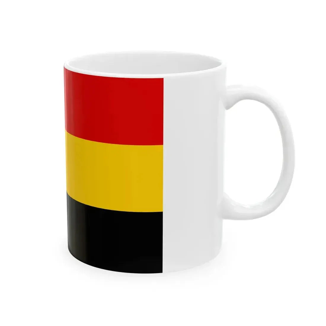 Flag of Waldeck before 1830 (Germany) White Coffee Mug - Go Mug Yourself