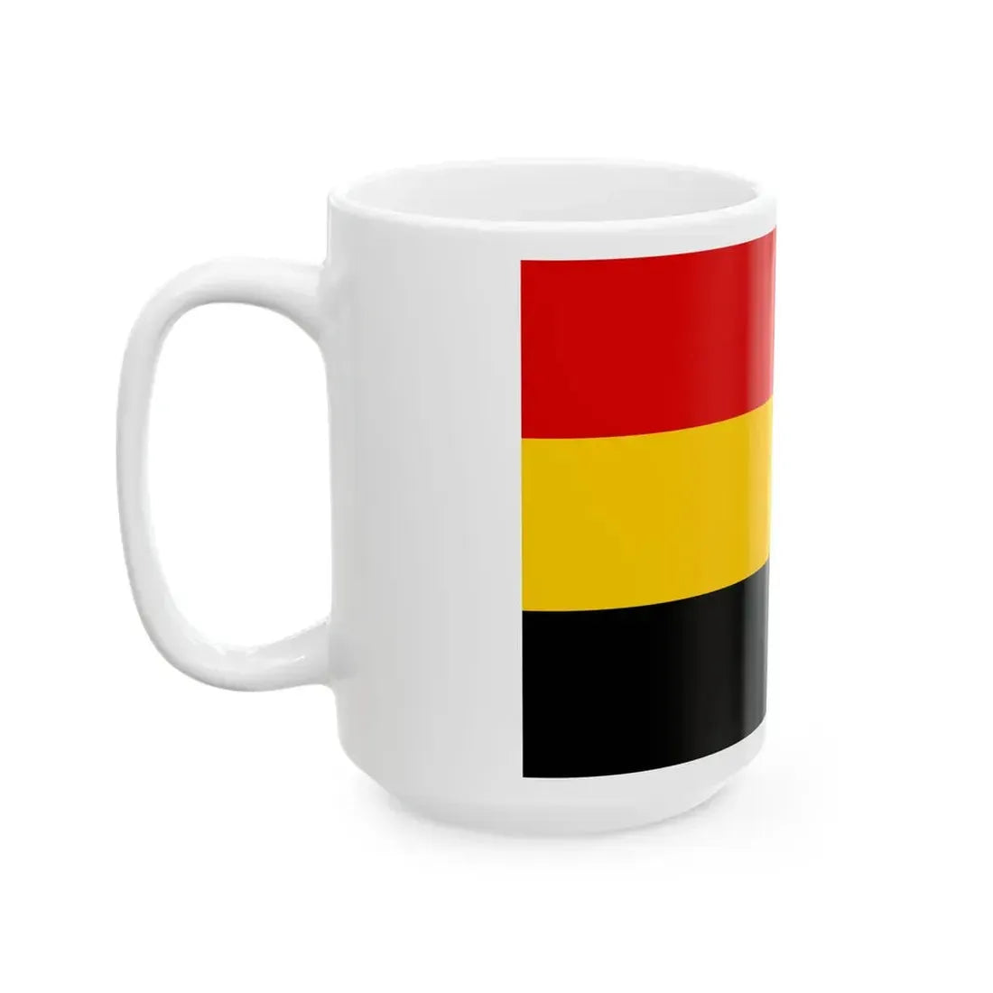 Flag of Waldeck before 1830 (Germany) White Coffee Mug - Go Mug Yourself
