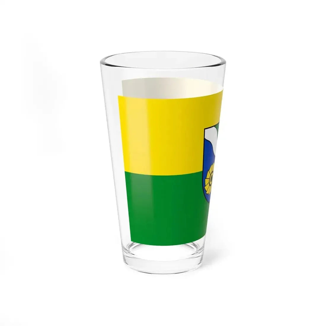 Flag of Waldshut Germany - Pint Glass 16oz - Go Mug Yourself
