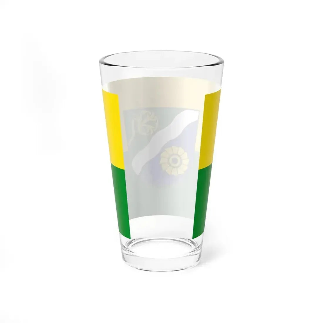 Flag of Waldshut Germany - Pint Glass 16oz - Go Mug Yourself