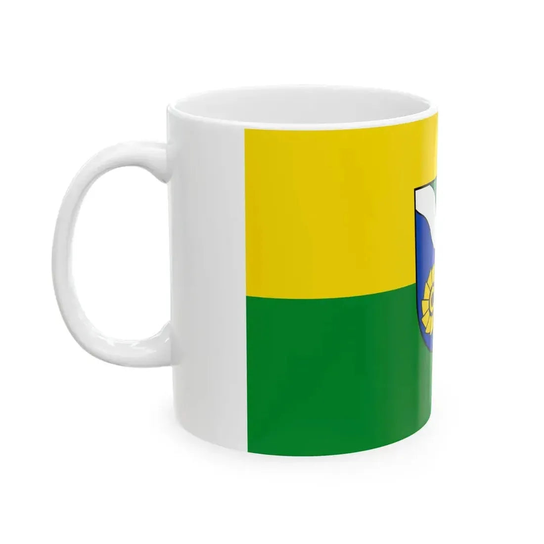 Flag of Waldshut Germany - White Coffee Mug - Go Mug Yourself