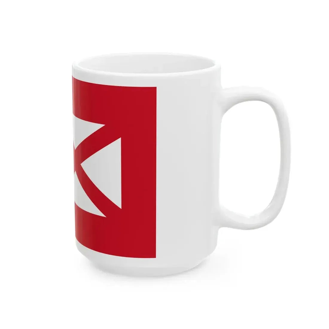 Flag of Wallis and Futuna 1887-1910 (Belgium) White Coffee Mug - Go Mug Yourself