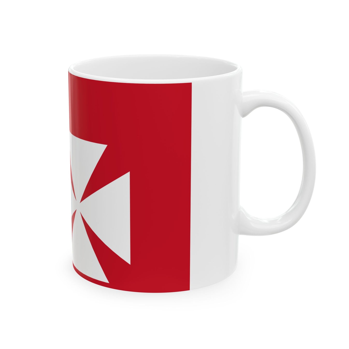 Flag of Wallis and Futuna 1910-1976 (Belgium) White Coffee Mug-Go Mug Yourself