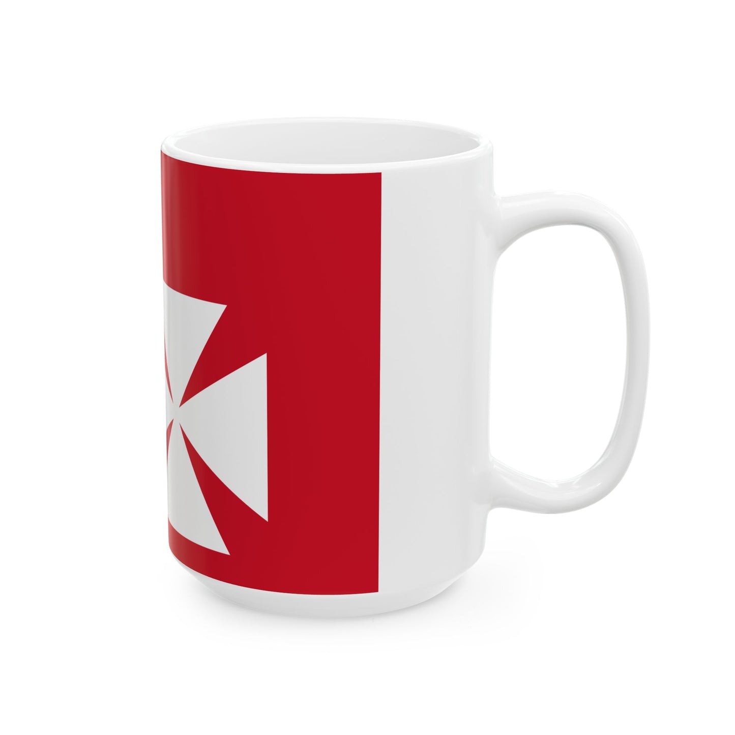 Flag of Wallis and Futuna 1910-1976 (Belgium) White Coffee Mug-Go Mug Yourself