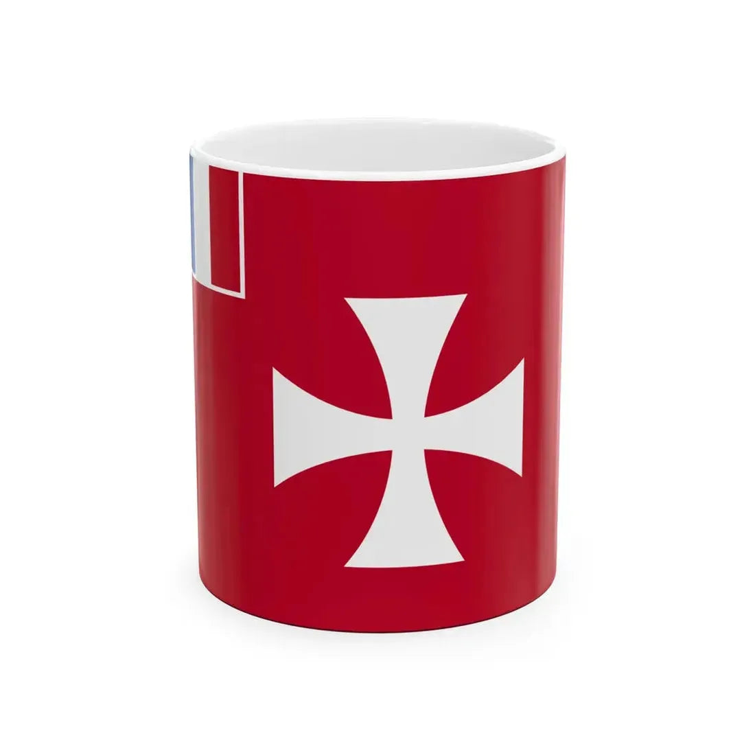 Flag of Wallis and Futuna 2004 World Factbook (France) White Coffee Mug 11oz - Go Mug Yourself
