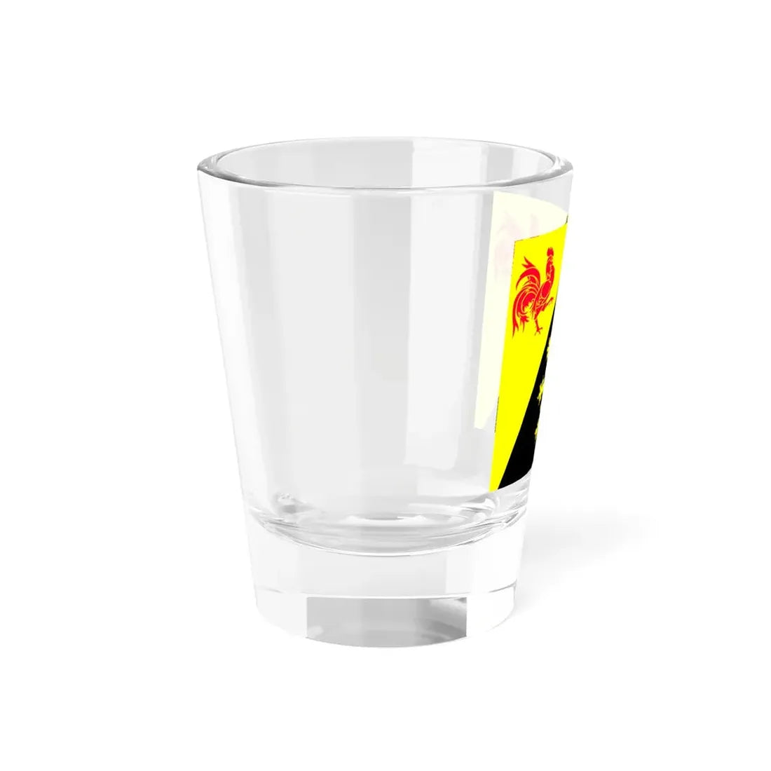 Flag of Walloon Brabant Belgium - Shot Glass 1.5oz - Go Mug Yourself