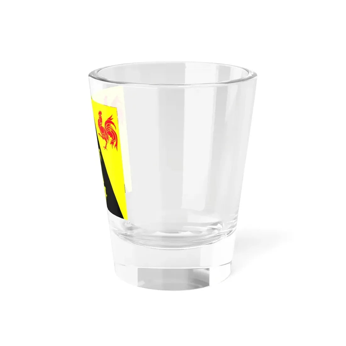 Flag of Walloon Brabant Belgium - Shot Glass 1.5oz - Go Mug Yourself