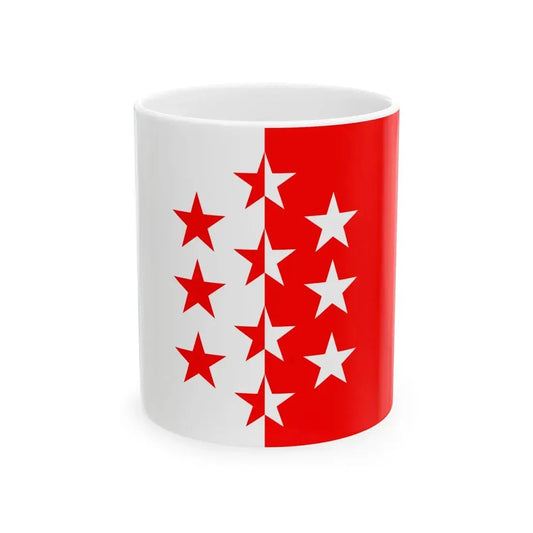 Flag of Walser (Italy) White Coffee Mug 11oz - Go Mug Yourself