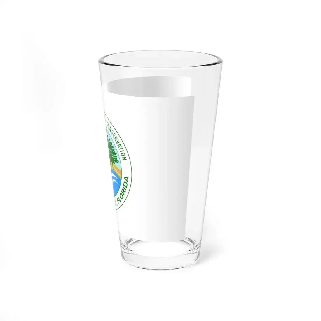 Flag of Walton County Florida (United States) Pint Glass 16oz - Go Mug Yourself
