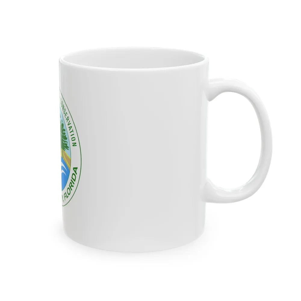 Flag of Walton County Florida (United States) White Coffee Mug - Go Mug Yourself