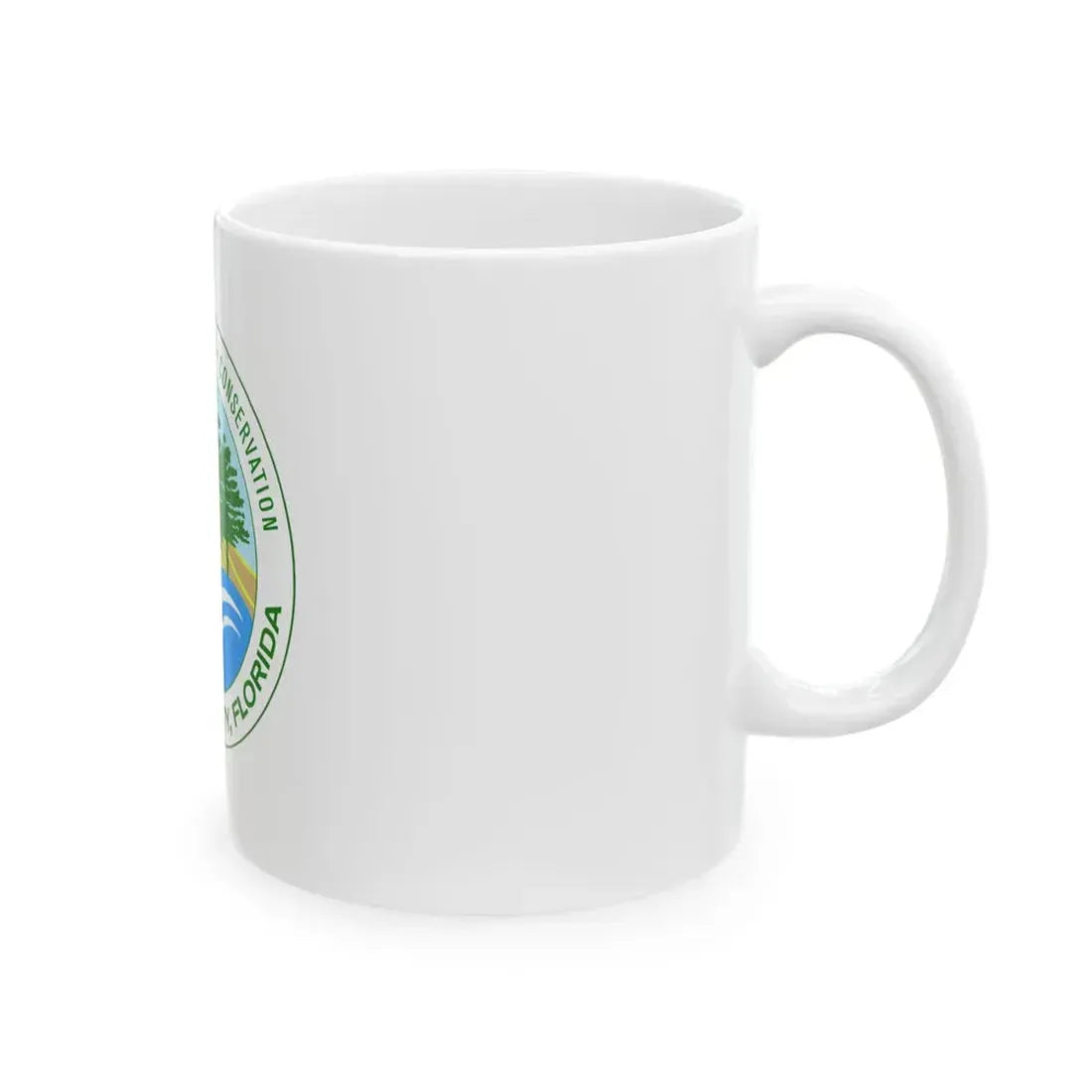 Flag of Walton County Florida (United States) White Coffee Mug - Go Mug Yourself